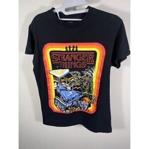 Stranger Things Retro 80s Style Graphics T Shirt Unisex Netflix EUC size S